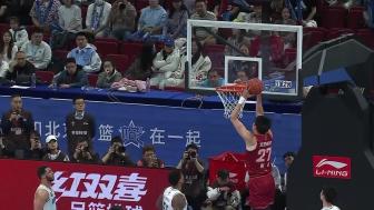 周琦23+20 曾凡博19+6+4帽 杨瀚森缺阵 北京力克青岛迎7连胜
